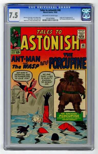 Appraisal: Tales to Astonish CGC Marvel Comics Click for full description