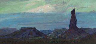 Appraisal: Carl Oscar Borg A N A ''Near Canyon de Chelly''