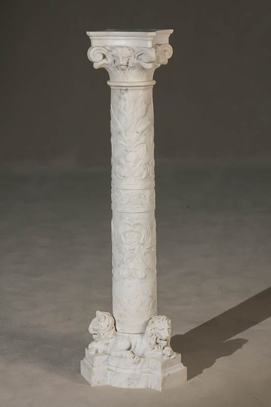 Appraisal: Lot Property of Various Owners Italian Neoclassical Style Marble Pedestal