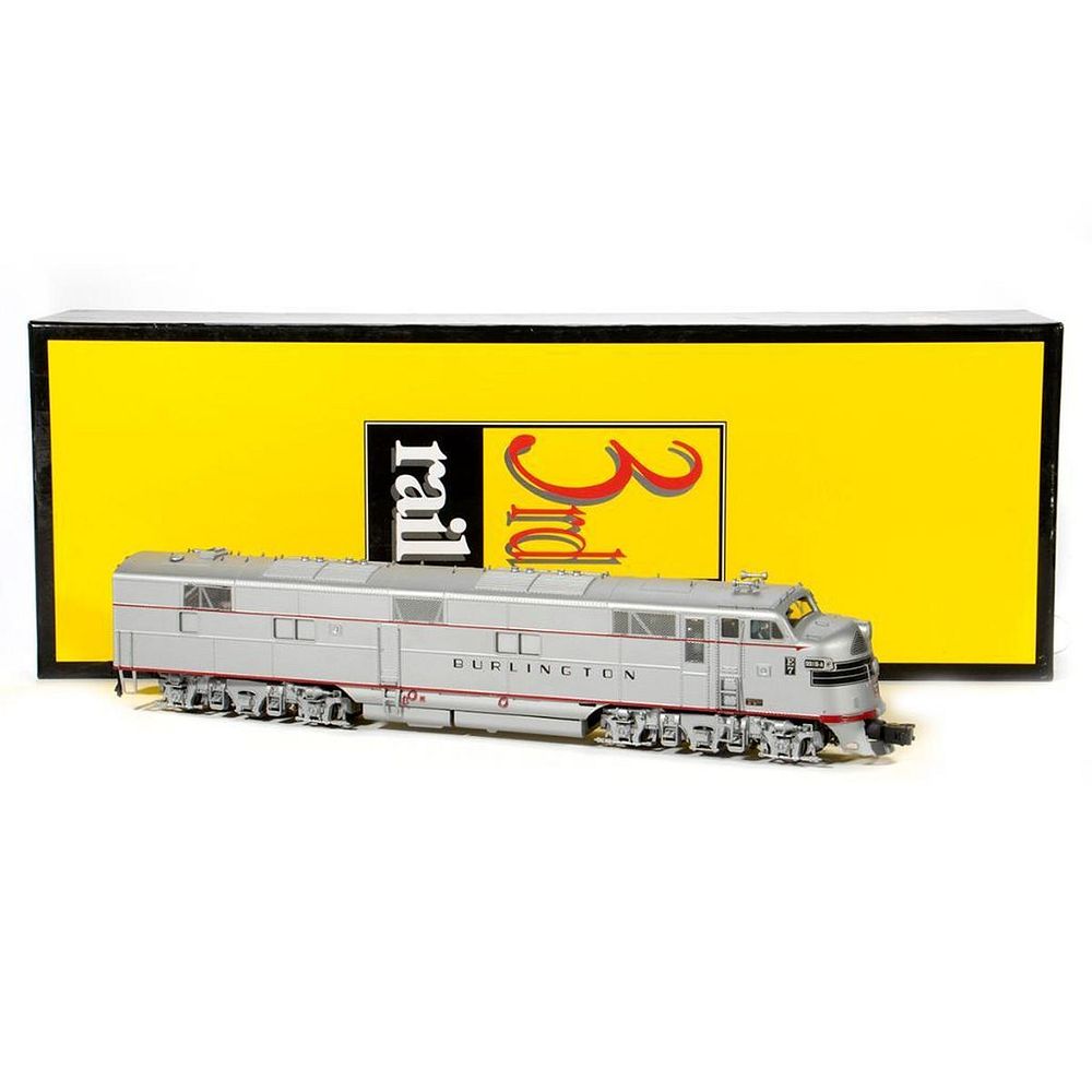 Appraisal: Sunset Models O Gauge Burlington E locomotive Brass O Scale