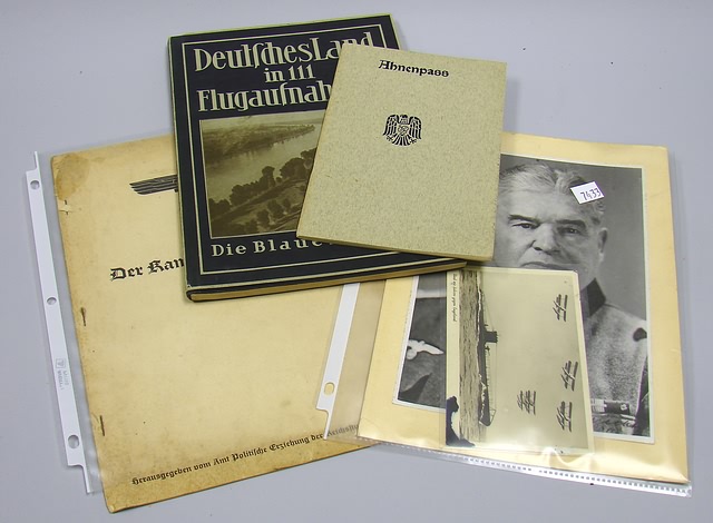 Appraisal: Lot consists of German Pre-WWII photographs and paper covered booklets