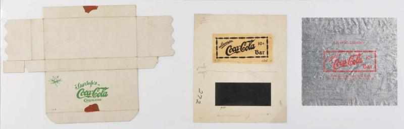 Appraisal: Lot of Scarce Coca-Cola Startup's Candy Items Description Includes a