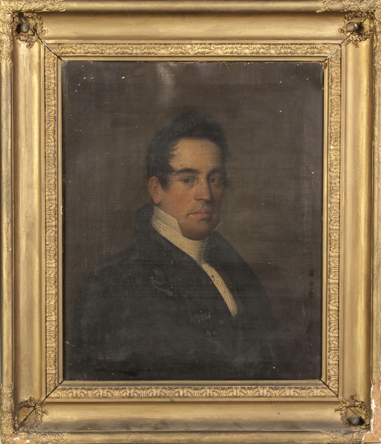 Appraisal: Portrait of a Gentleman Early th cent Oil canvas