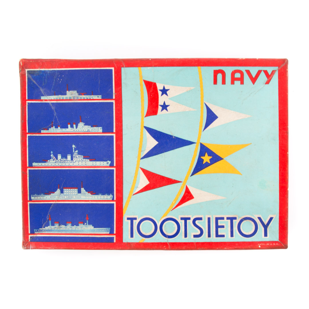 Appraisal: Tootsie Toy Navy Set all six ships present in box