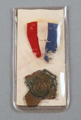 Appraisal: North Carolina State Medal frayed ribbon original cardboard