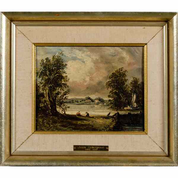 Appraisal: th Century Oil After John Constable oil on canvas after