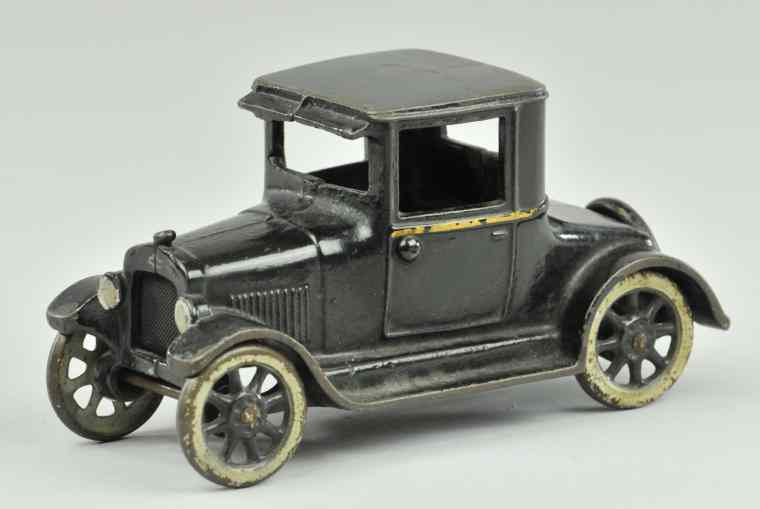 Appraisal: CHEVY UTILITY COUPE Arcade cast iron painted in black overall