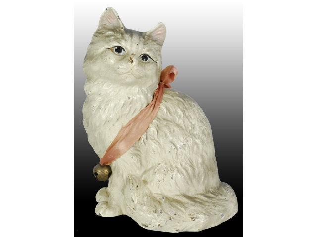 Appraisal: Hubley Persian Cat Cast Iron Doorstop Description Full-figure Marked Hubley