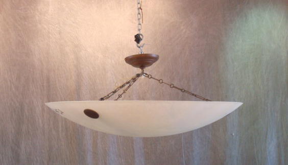 Appraisal: Art Deco Chandelier from the Barbizon Hotel Dimensions diameter Estimate