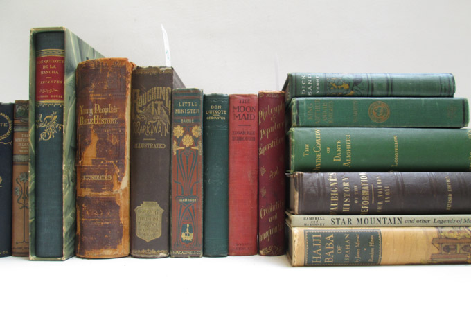 Appraisal: COLLECTION OF EIGHTEEN BOOKS Roughing It by Mark Twain Samuel