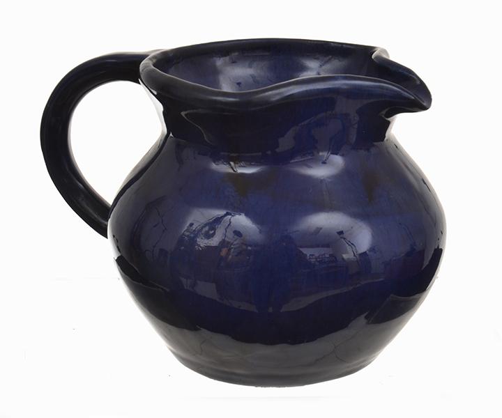 Appraisal: OSREY BLUE GLAZED JUG