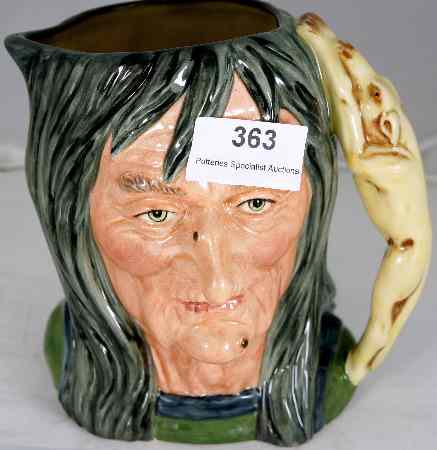 Appraisal: Prototype Royal Doulton Large Character Jug The Pendle Witch D