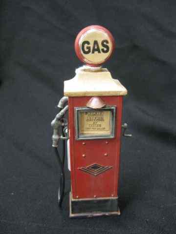 Appraisal: Antique Toy Gas Pump globe style top ''