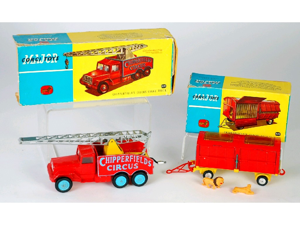 Appraisal: CORGI MAJOR BOXED CHIPPERFIELDS CIRCUS CRANE TRUCK model No good