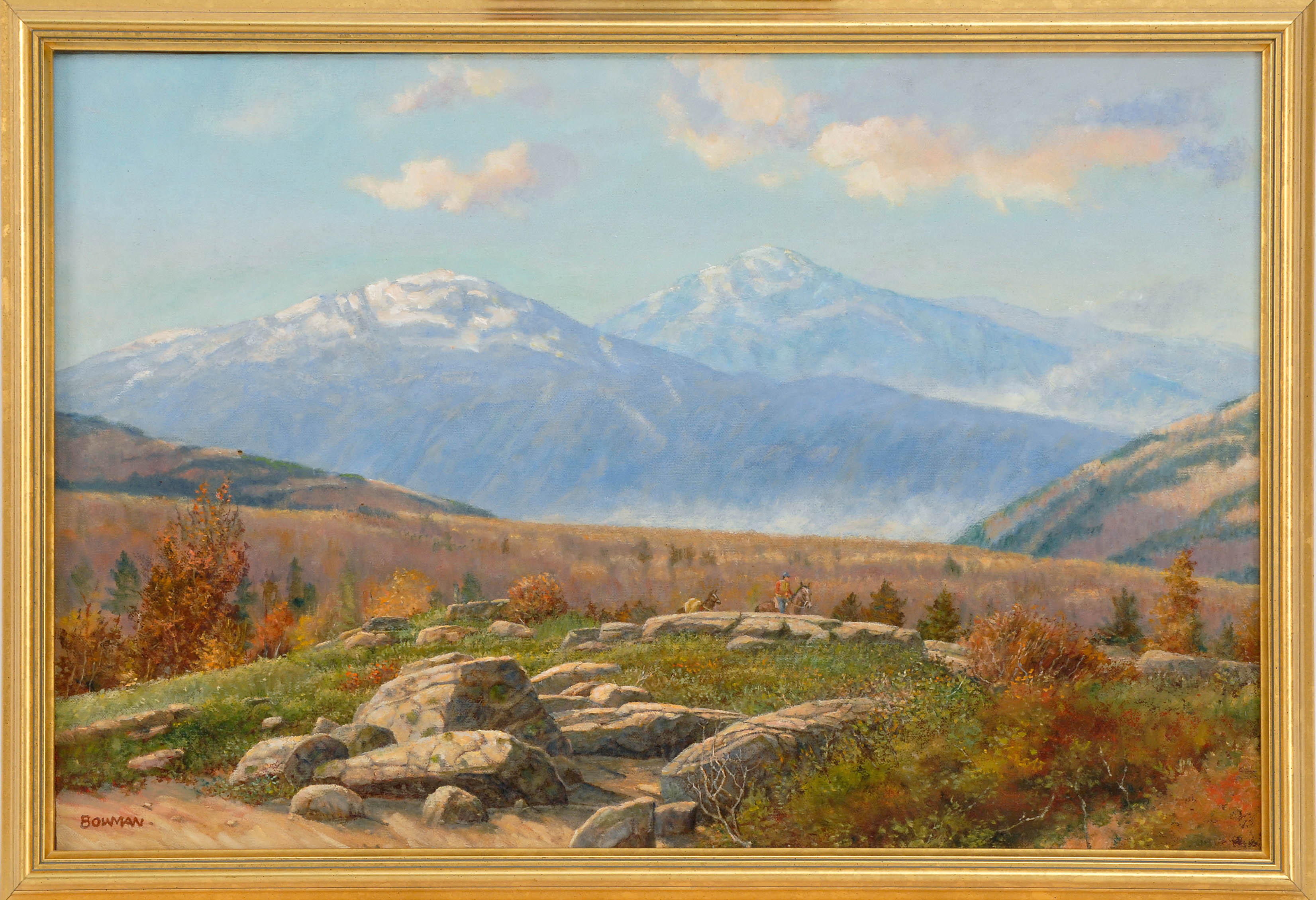 Appraisal: GEORGE L BOWMANMassachusetts - Mount Madison - Adams White Mountains