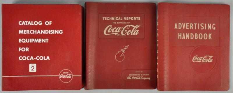 Appraisal: Lot of Coca-Cola Binders Includes one technical reports to the