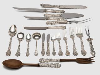 Appraisal: GORHAM Silver Flatware Versailles Pattern GORHAM SILVER FLATWARE Versailles Pattern