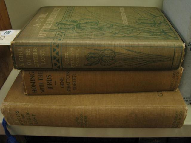 Appraisal: Three Gene Stratton-Porter first edition books all with Doubleday including