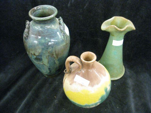 Appraisal: pcs North Carolina Pottery Vase jug