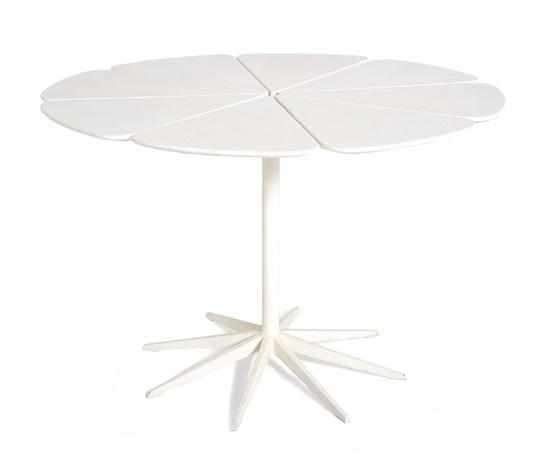 Appraisal: RICHARD SCHULTZ born A PETAL DINING TABLE DESIGNED manufactured by