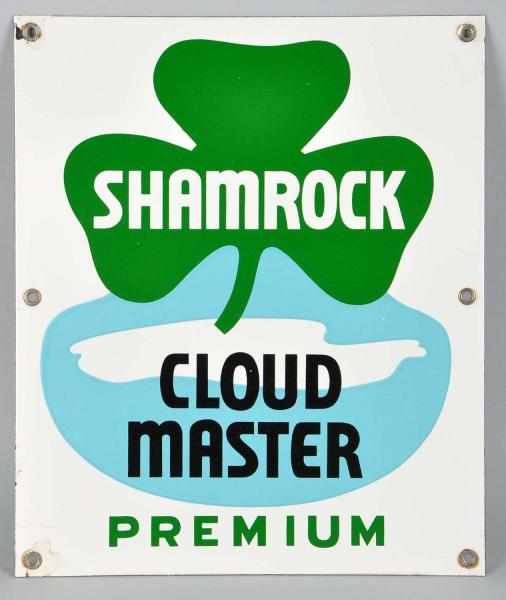 Appraisal: Porcelain Shamrock Cloud Master Pump Plate Description Circa s to