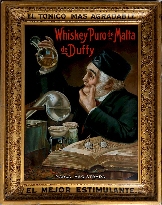 Appraisal: Duffy Whiskey Sign Exclusive on Bidsquare A very nice Duffy