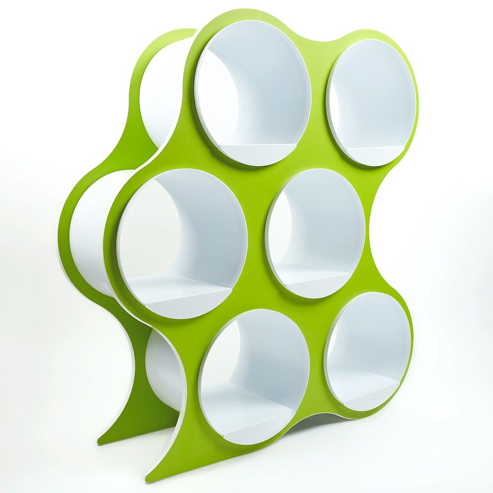 Appraisal: Bolla Pop Scale -Shelf Modern Shelving Room Divider David Winston