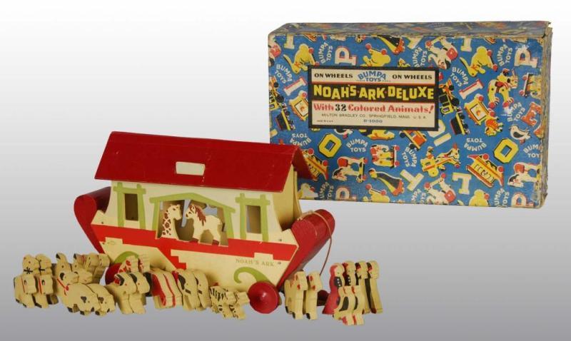 Appraisal: Cardboard Noah's Ark by Bumpa Toys Description Includes original box