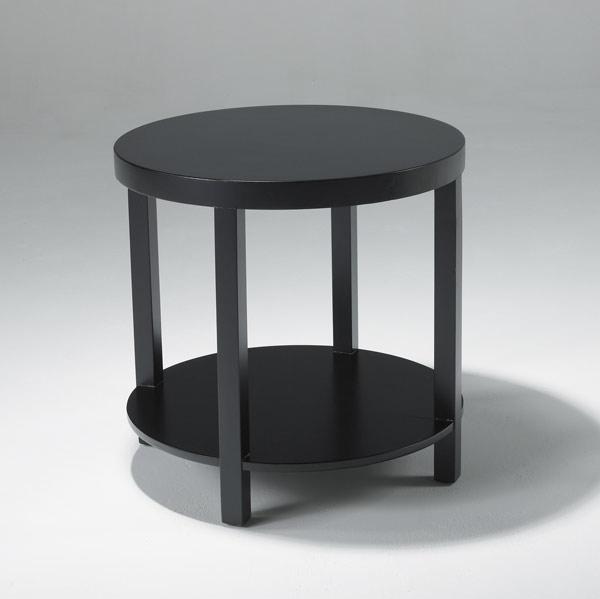 Appraisal: WIDDICOMB Occasional table in black lacquer finish Widdicomb label x