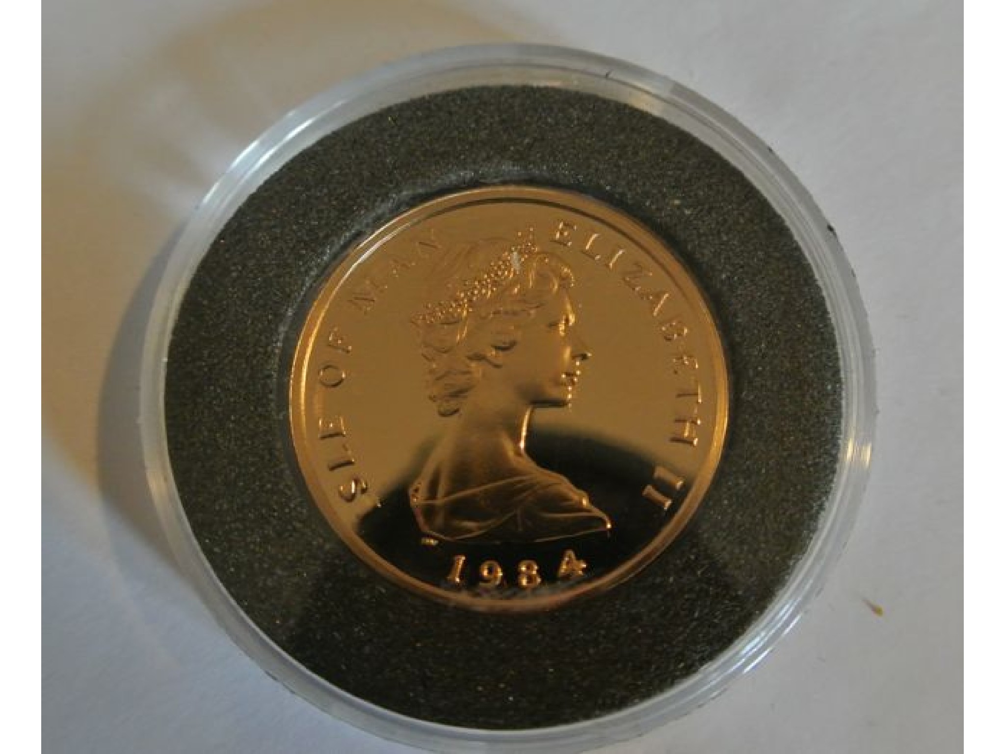 Appraisal: An Isle of Man Half Oz ct Gold Proof Angel