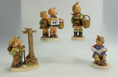 Appraisal: A collection of Goebel Hummel Limited Edition figures to include