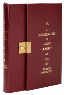 Appraisal: Forrester Stephen A Bibliography of Magic Classics Calgary Publisher s