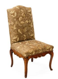 Appraisal: Provincial Louis XV Walnut Chair th Century French th century