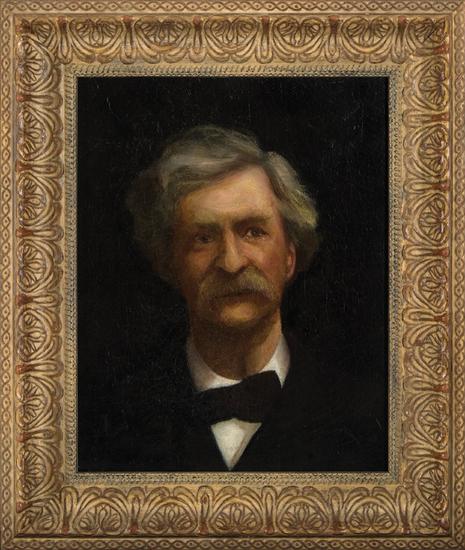 Appraisal: TWAIN Mark WHITMORE Franklin G artist Original painting of Mark