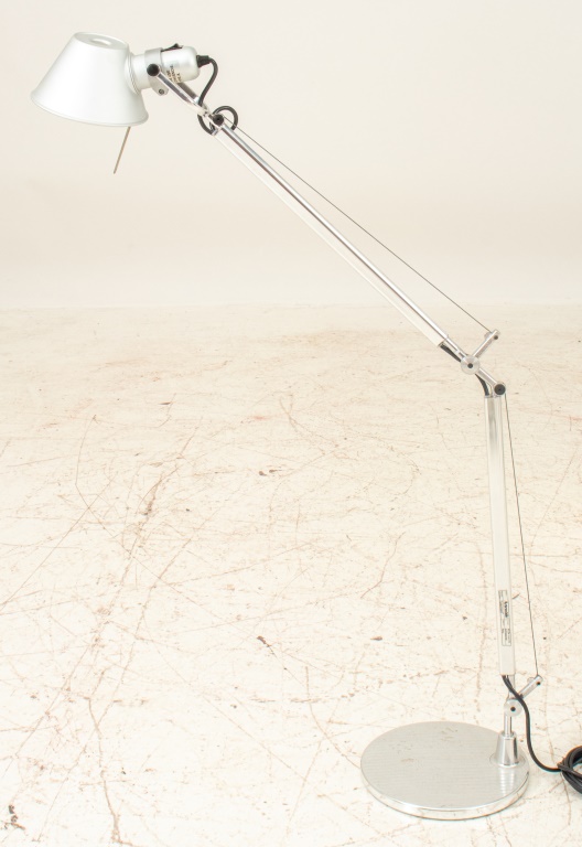 Appraisal: ARTEMIDE TOLOMEO CHROME ADJUSTABLE LAMP Michele de Lucchi Italian born