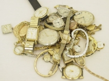 Appraisal: Lot- assorted wrist and pocket watches several in gold including