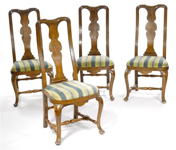 Appraisal: A SUITE OF FOUR ZUNGENST HLEN Baroque Sienna circa Walnut