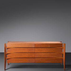 Appraisal: William Hinn American th Century Dresser The Urban Furniture Co