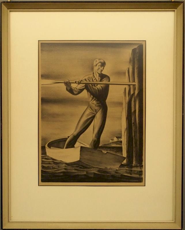 Appraisal: Rockwell Kent lithograph Rockwell Kent American - Lithograph on paper