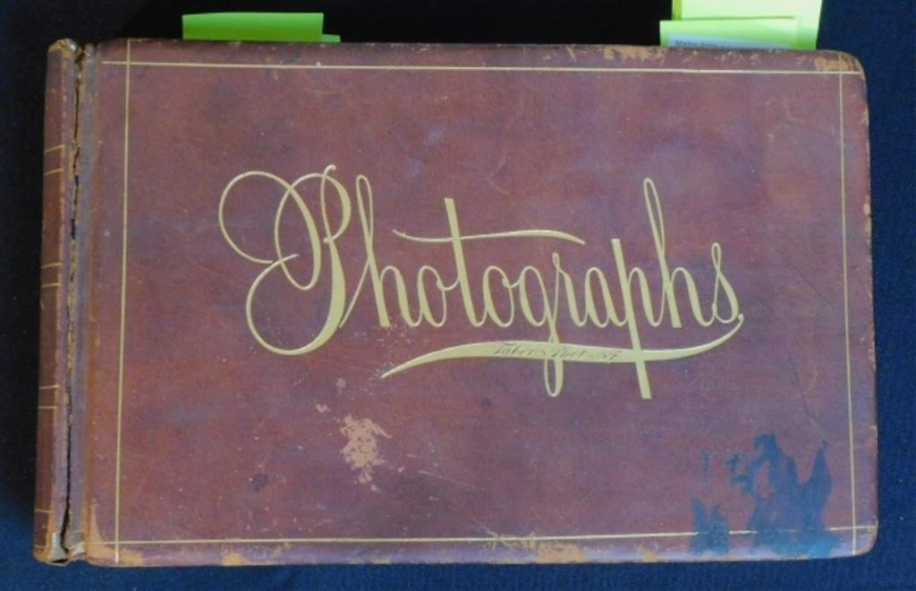 Appraisal: AN ISAIAH WEST TABER - TRAVEL PHOTOAlbum Albumen Prints of