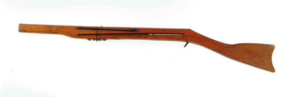 Appraisal: RARE ALL WOODEN AIR RIFLE Cal BB NSN Resembles a