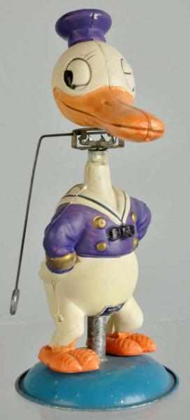 Appraisal: Celluloid Disney Donald Duck Nodder Toy Description Japanese Pre-war Needs