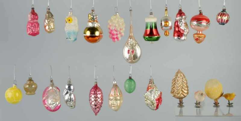 Appraisal: Lot of Blown Glass Ornaments Description Includes over pieces consisting