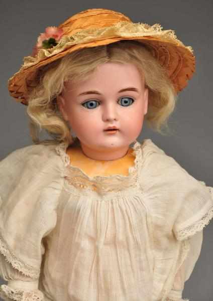 Appraisal: German Bisque Child Doll Description Bisque socket head incised B