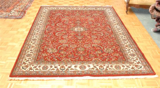 Appraisal: An Indo-Tabriz Rug ' x '