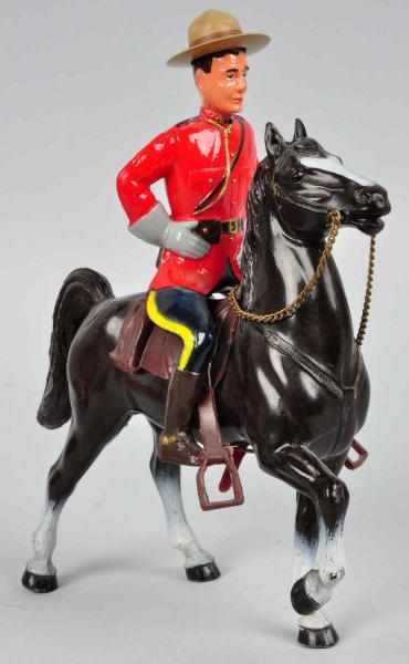 Appraisal: Hartland Sergeant Lance O'Rourke Prototype Description Set includes horse rider