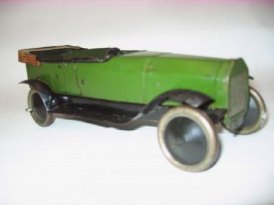 Appraisal: A Burnett Limited four seat drop head tourer tin plate