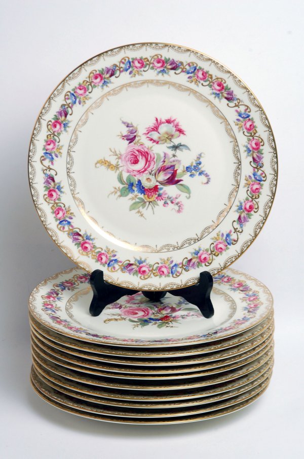 Appraisal: Rosenthal Vienna chargers chargers Marked Rosenthal Ivory Bavaria - Vienna