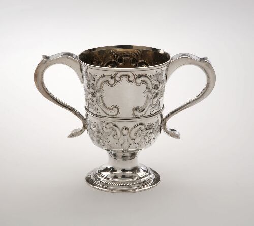 Appraisal: A George III two handled cup by Langlands and Robertson