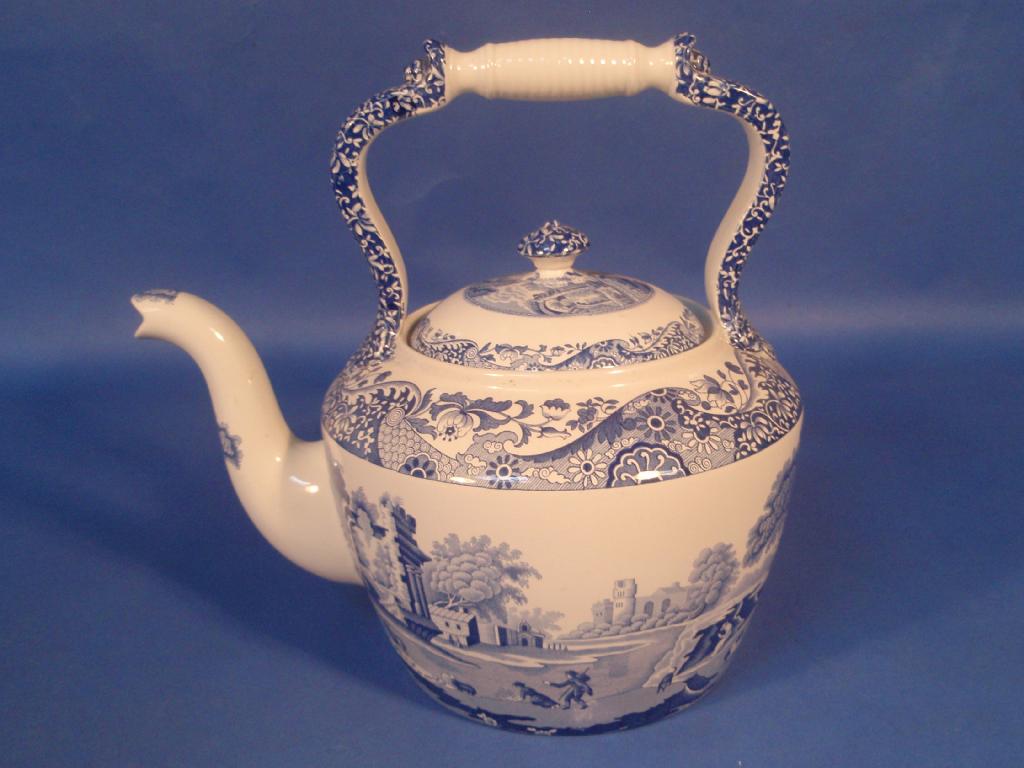 Appraisal: A modern Spode Italian over sized kettle